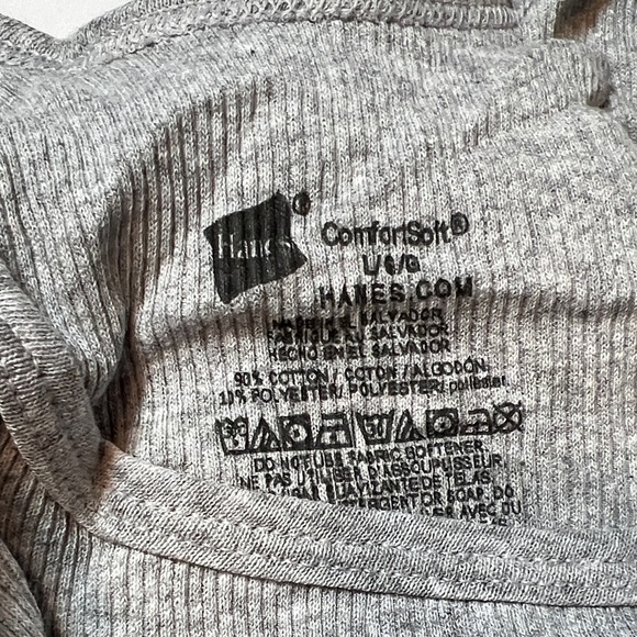 Hanes Other - Hanes Men's Light Gray Crewneck Top